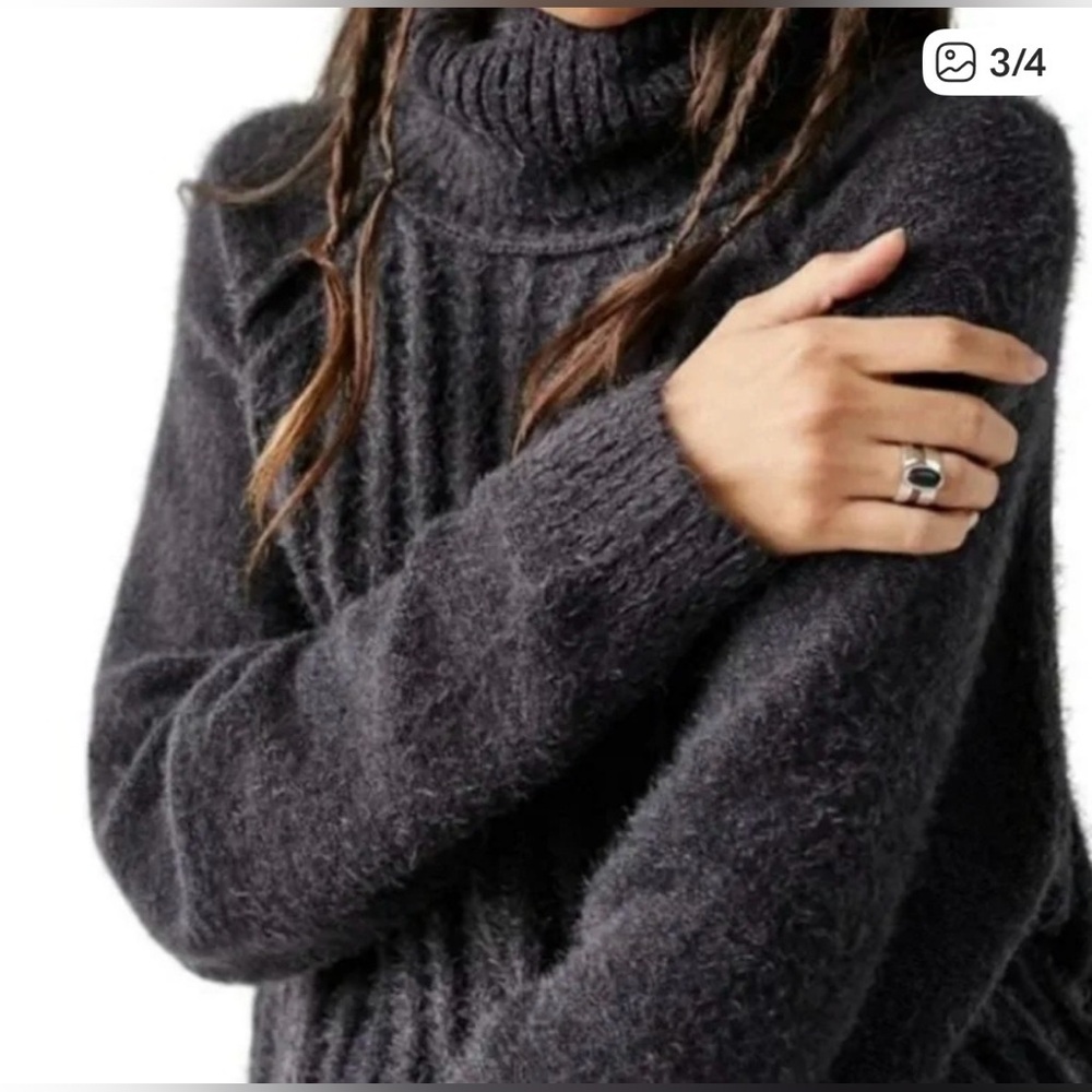 Free People Big City Turtleneck Sweater - Picture 7 of 16